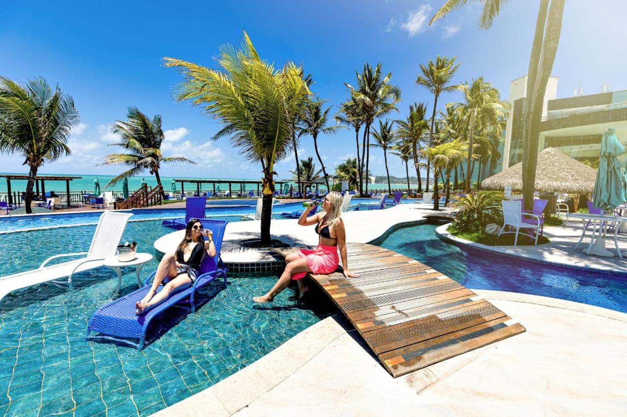 Ocean Palace All Inclusive Premium Natal Exteriör bild The pool at the resort