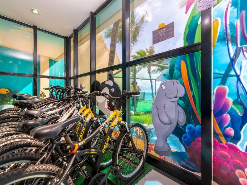 Ocean Palace All Inclusive Premium Natal Exteriör bild Bicycle rental at the resort