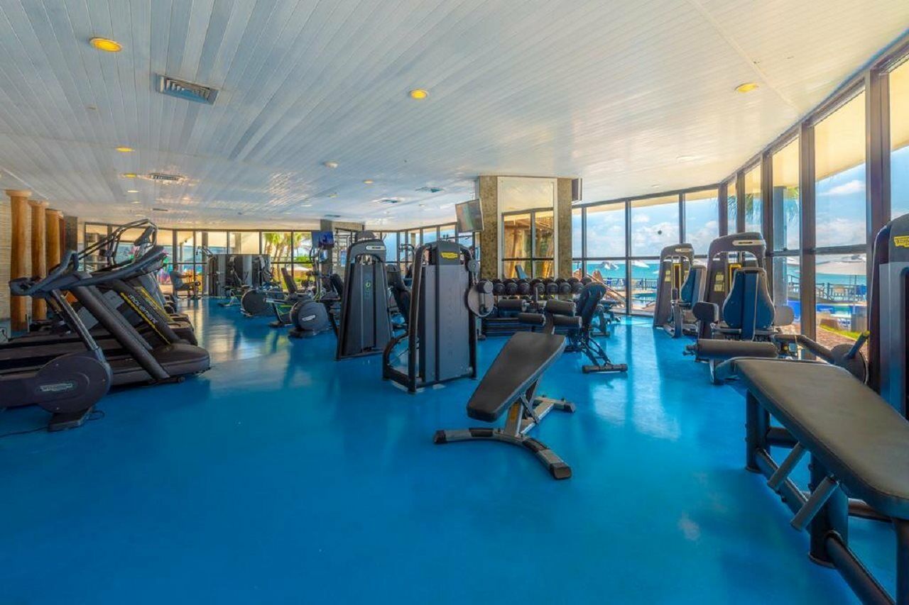 Ocean Palace All Inclusive Premium Natal Exteriör bild The gym at the hotel